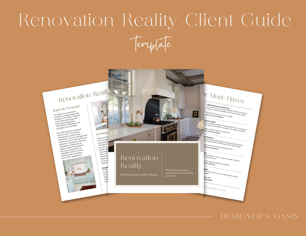 Renovation Reality Client Guide