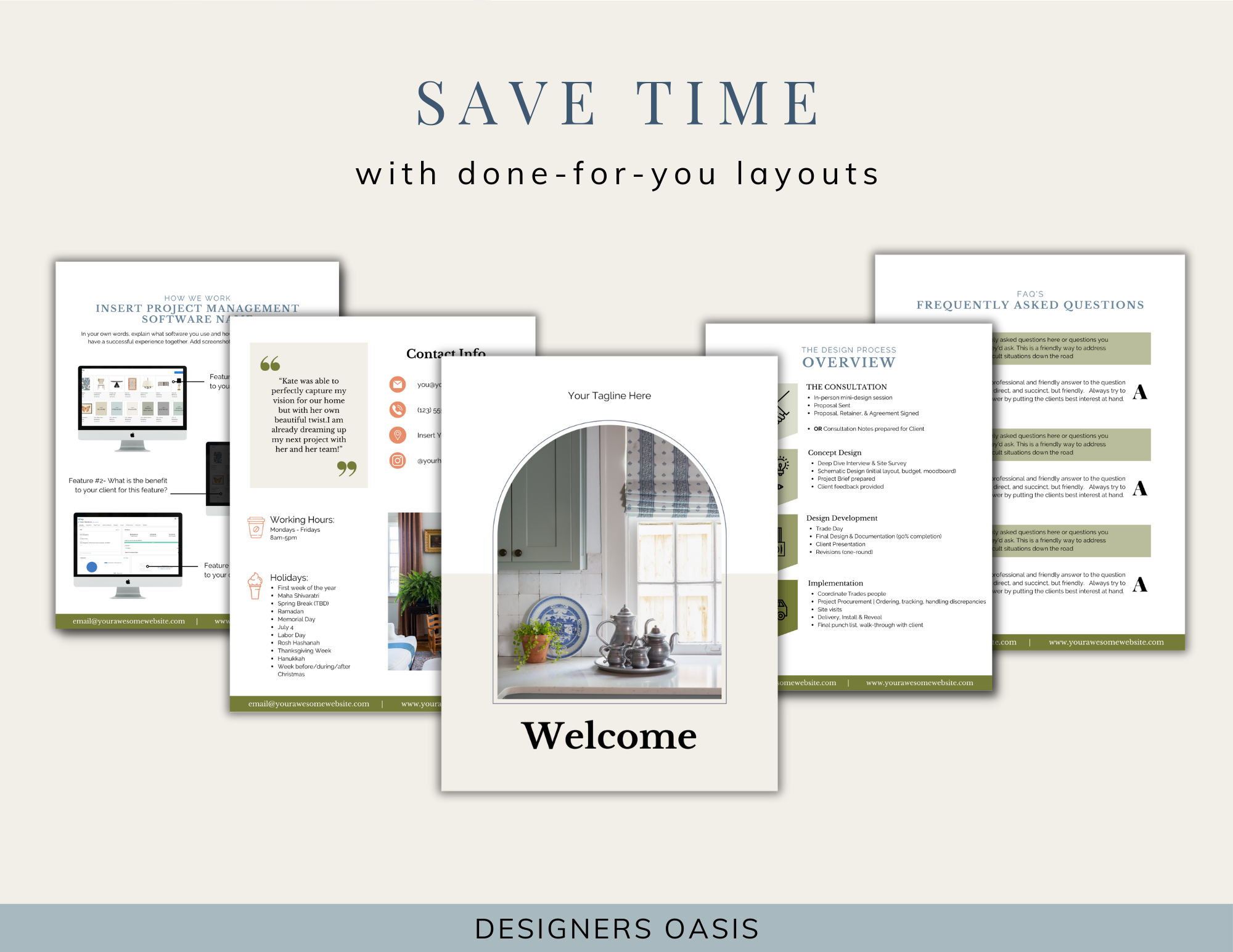 Interior Design Canva Templates – The Designer's Oasis Shop